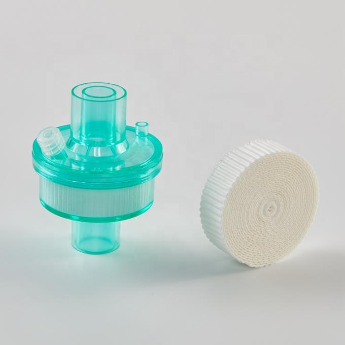 Medical HMEF HME Filter Paper Breathing Circuit Filter Corrugated