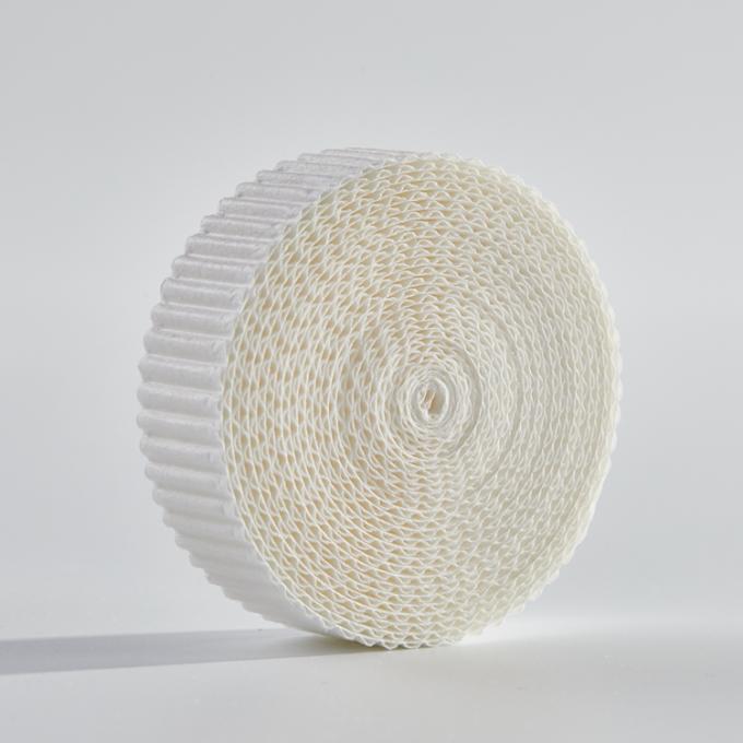 260 Pleated / Waved / Creped Absorbent Filter Paper For Medical HMEF / HME