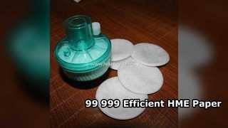 HME Filter Paper 99.999% Efficient 220% Water Absorb