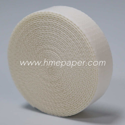 Pleated 0.98mm Height Crepe HME Filter Paper MSDS Approved