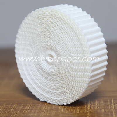 Circular Wooden Paddle HME Filter Paper material for hmef filter factory