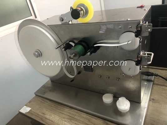 Buy Semi-Automatic HME Filter Tape Winding Machine with ±0.2mm Labeling Error Allowance and Cutting online manufacture