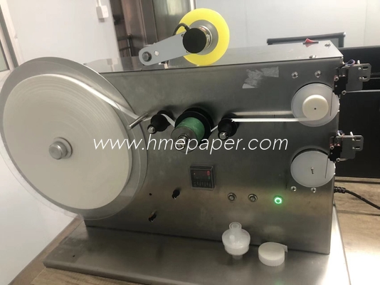 High Capacity HME Filter Tape Winding Machine 3 Inches Core Size 900-1200pcs/hour SUS304 Shell