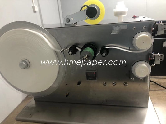 50Hz Frequency HME Filter Paper Tape Winding Machine with Automatic Cutting Option