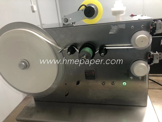 Stainless Steel HME Filter Paper Tape Winding Machine with Adjustable Speed / 50Hz Frequency Support