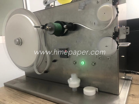 PLC Control System HME Filter Paper Tape Winding Machine for Air Pressure 0.5-0.7 Mpa and 10kg Capacit
