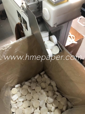 Buy Automatic Cutting HMEF HME Filter Paper Machine Adjustable Speed Medical Tape Winding Machine Roll Diameter 22-60 mm online manufacture