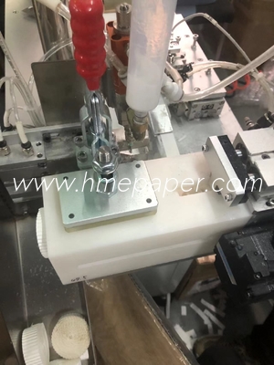 Automatic HMEF Adjustable Speed 220V Voltage Glue Applicator 60mm Roll Diameter HME Filter Paper Winding Machine