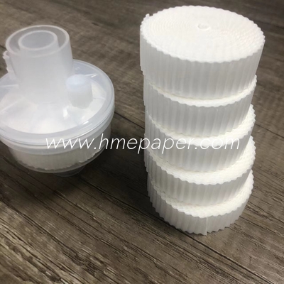 Customized HME Filter Paper / HME Paper Roll Absorbent Paper For Respiratory Masks