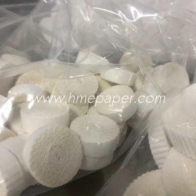 Durability Wood Cotton Pulp HMEBV Filter Paper Class I Medical Accessory White 90g/m2