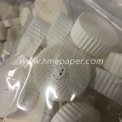 Durability Wood Cotton Pulp HMEBV Filter Paper Class I Medical Accessory White 90g/m2