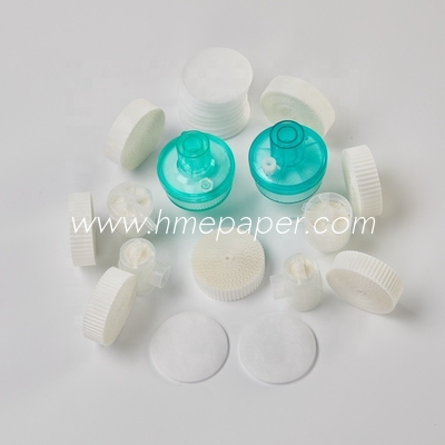 Medical HME 99.99%VFE And Bacterial Viral Round Filter Paper Disposable