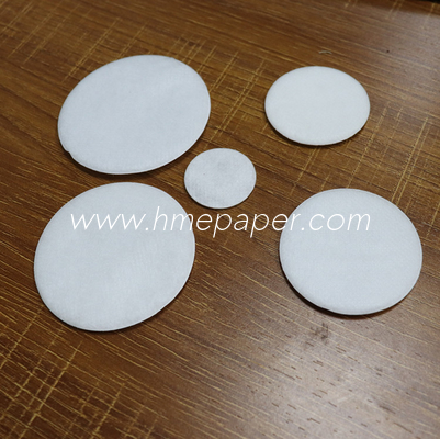 White Cotton Absorbent Pad Datasheet Disposable CPAP Filter For HIV Tester