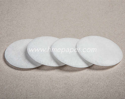 0.5bar Pressure Drop CPAP Bacterial Viral Filter Paper 50mm Diameter Max Operating Temp 100℃ HME Filter